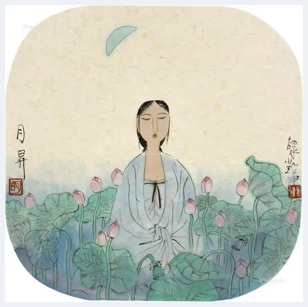胡永凯作品欣赏-美人依旧 | 书画科普