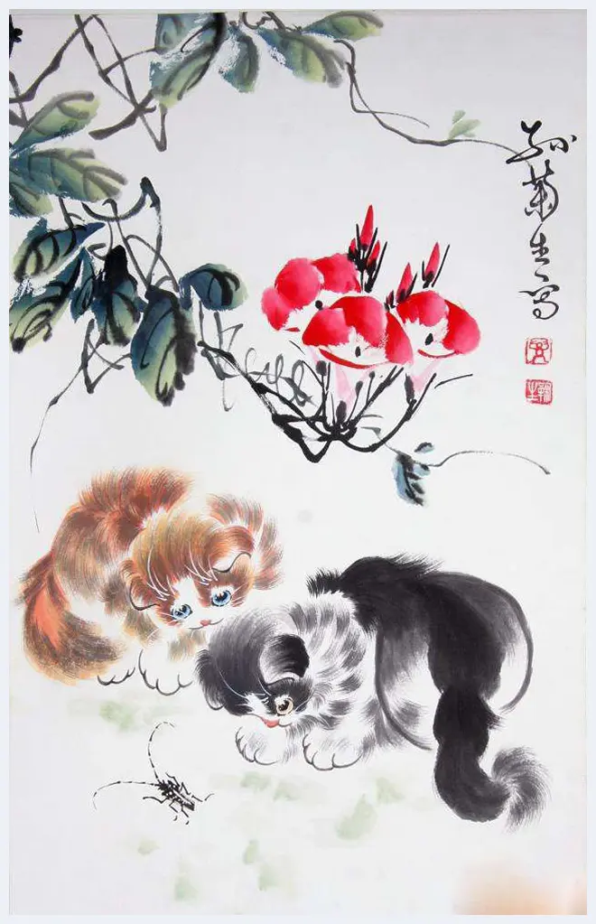 孙菊生：物理学教授业余画猫，且成为一代宗师！ | 书画讲解