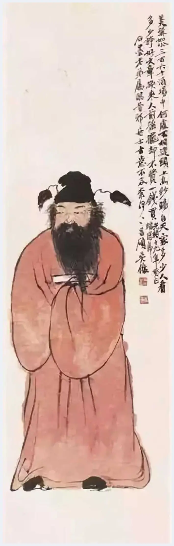 吴昌硕人物画欣赏 | 书画文摘