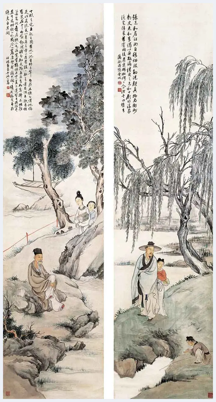 金城人物画欣赏 | 书画文摘