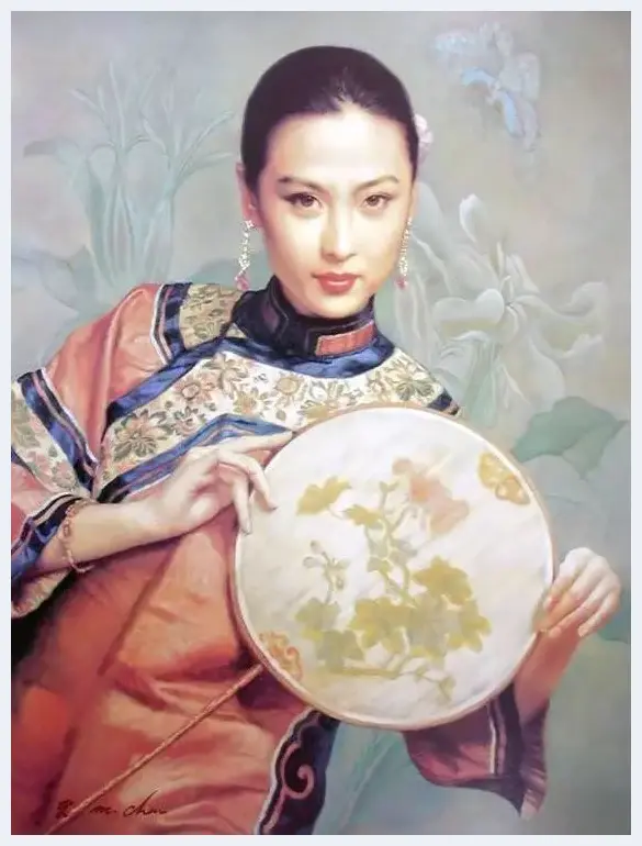 画家们笔下的妻子，看看那个貌美如花 | 书画文摘