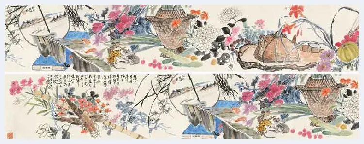 陈师曾作品《兰石栖禽图》，壮年精品佳构 | 国画鉴赏