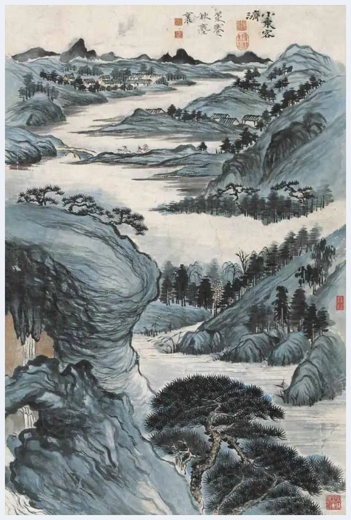 石涛山水画精品欣赏 | 书画知识