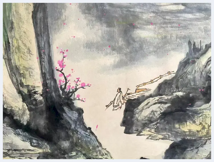 张大千丈二钜制《登山临水》，馆藏臻绝之作！ | 国画欣赏