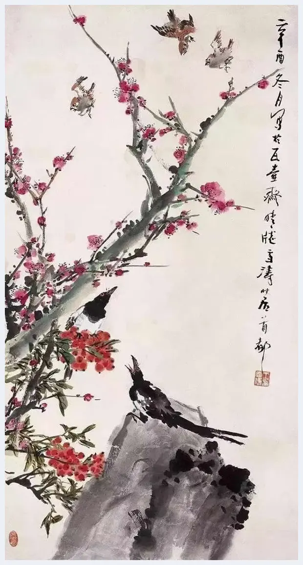 王雪涛梅花作品欣赏 | 灵性画梅 | 书画科普