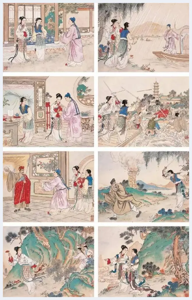 任率英连环画、年画作品欣赏 | 书画讲解