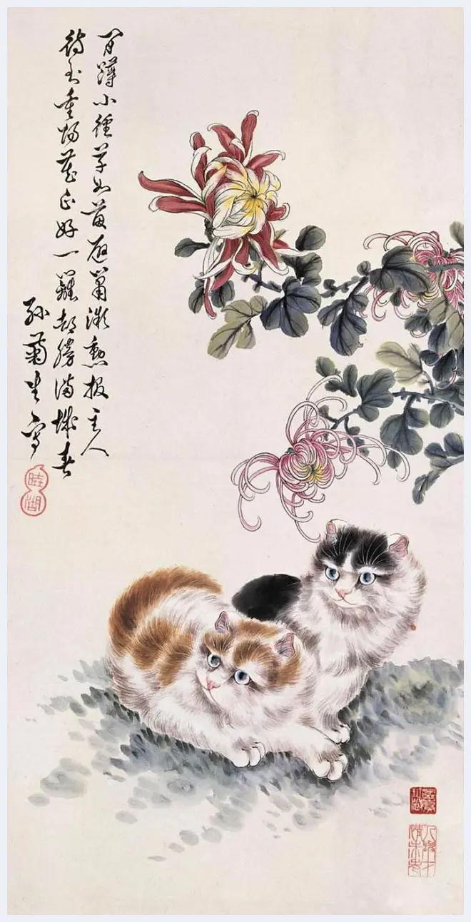 孙菊生：物理学教授业余画猫，且成为一代宗师！ | 书画讲解