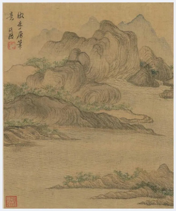 陈洪绶杂画图册欣赏 | 传世国画作品