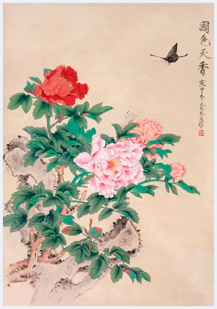 刘力上与俞致贞工笔花鸟画赏析 | 书画常识