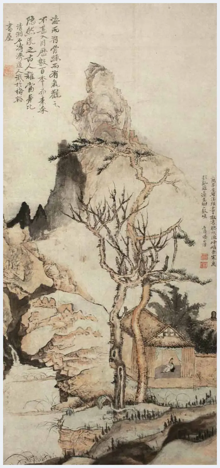 石涛山水画精品欣赏 | 书画知识