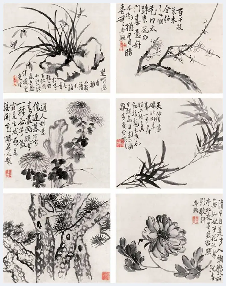 清代李鱓绘画作品欣赏 | 书画资料