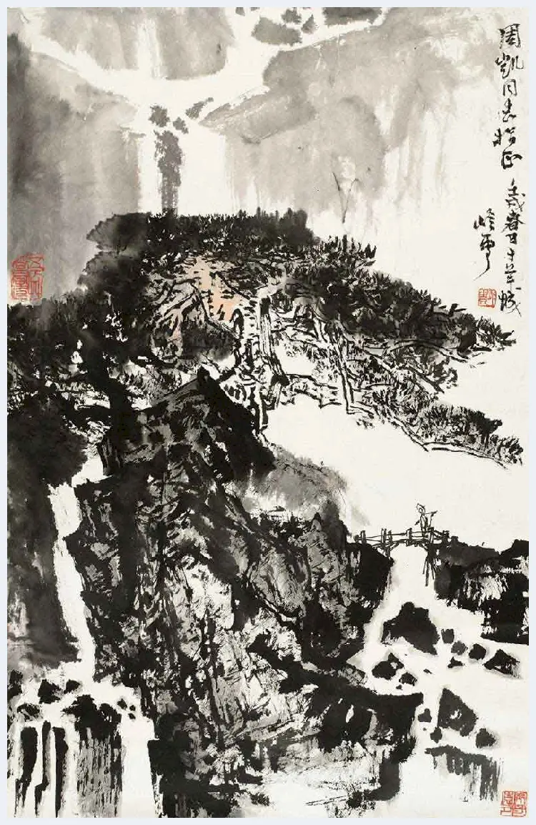 秦岭云山水画作品欣赏 | 书画学堂