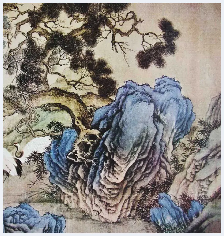 边景昭《百鹤图卷》高清大图欣赏 | 传世国画赏析