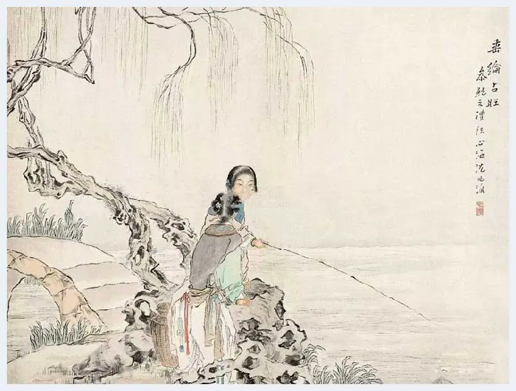 沈心海人物画作品欣赏 | 书画常识