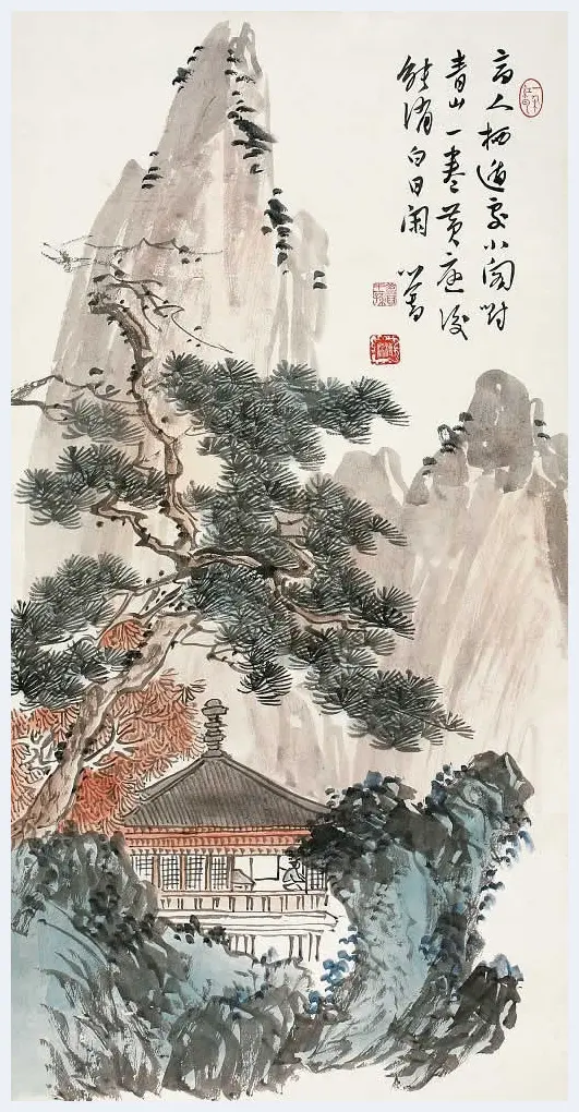 溥心畬画作欣赏 | 书画学堂