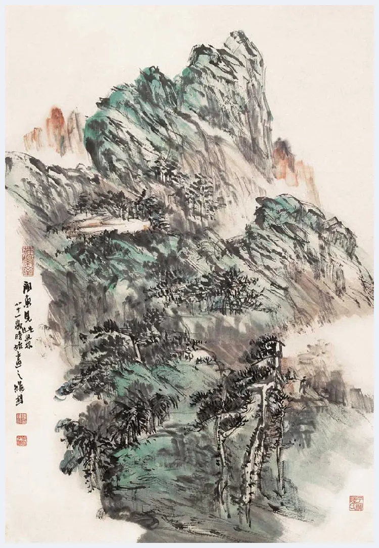 陆维钊国画作品欣赏 | 书画文摘