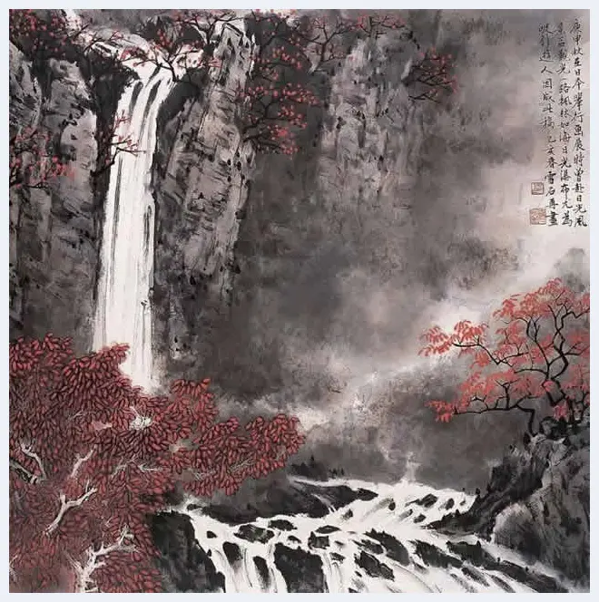 白雪石绘画作品《桂林山水》欣赏（100幅） | 书画知识