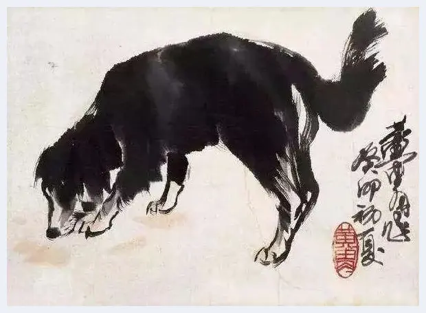 黄胄不但擅长画驴，也擅画狗 | 书画百科