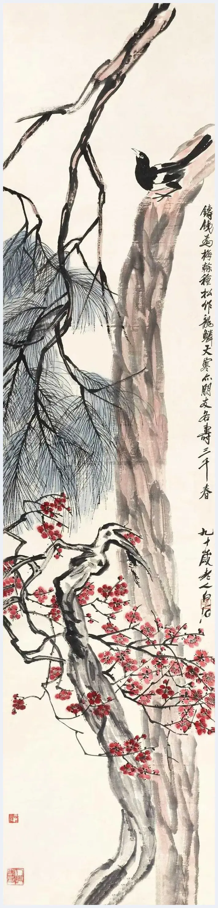 齐白石拍卖最贵的花鸟画都有哪些？ | 书画常识