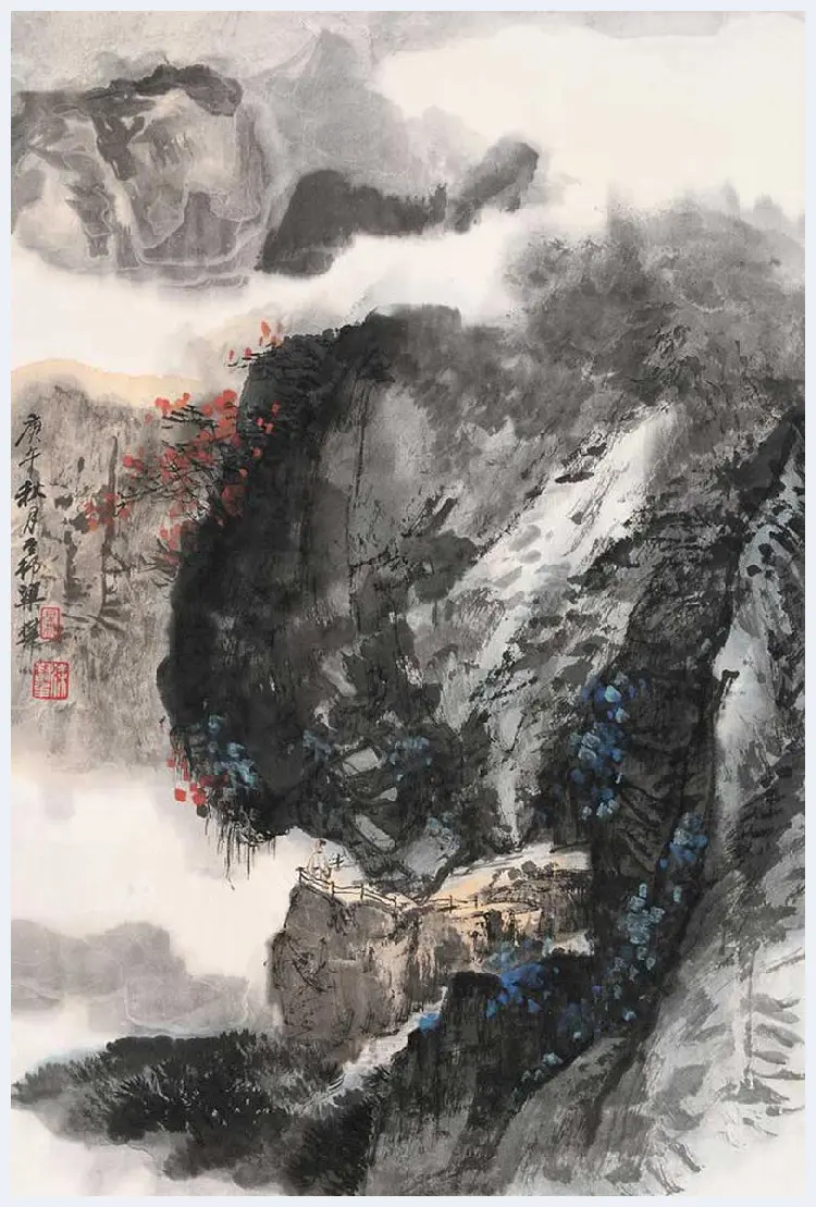 梁树年山水画作品欣赏 | 书画科普