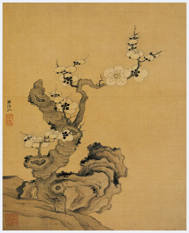 陈洪绶《花鸟精品册》 图赏 | 著名国画欣赏