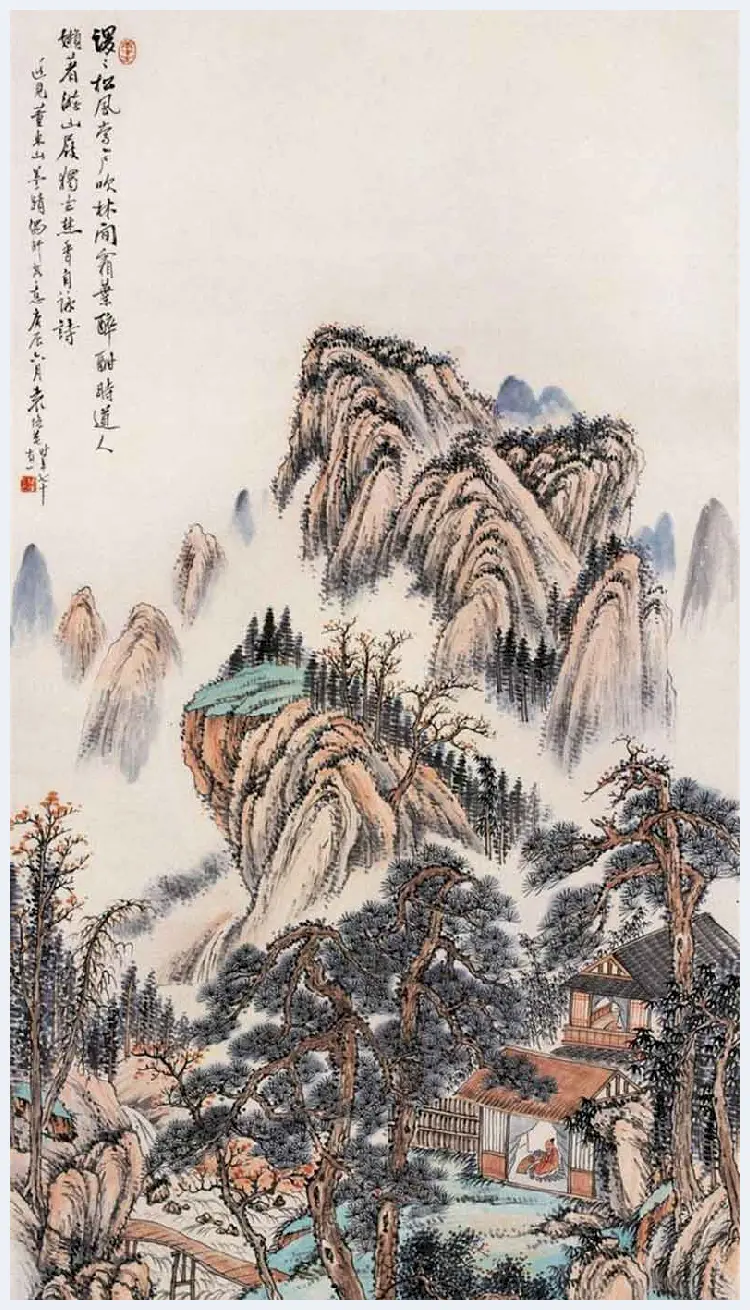 袁培基山水画欣赏 | 书画资料