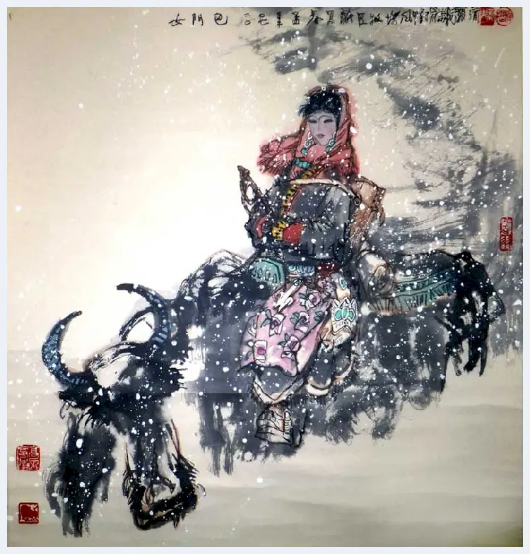 杜显清人物画作品欣赏 | 书画资料