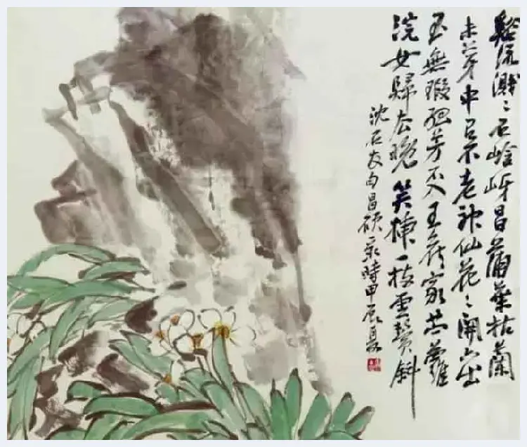 吴昌硕笔下的水仙，淡雅又清香四溢 | 书画科普