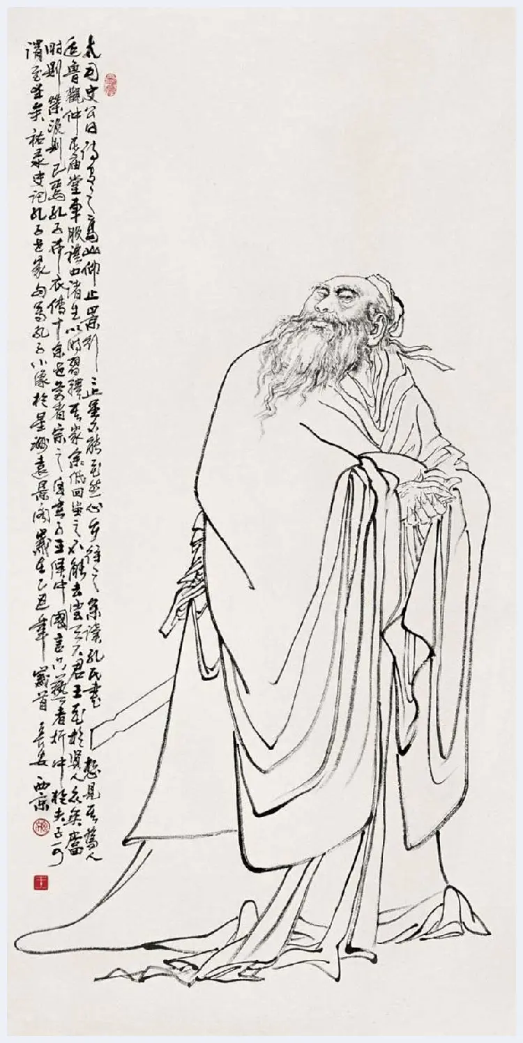 王西京写意人物画作品欣赏 | 书画讲解
