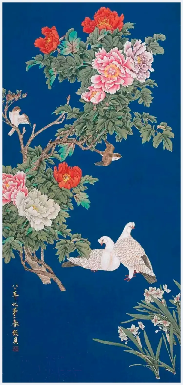 刘力上与俞致贞工笔花鸟画赏析 | 书画常识