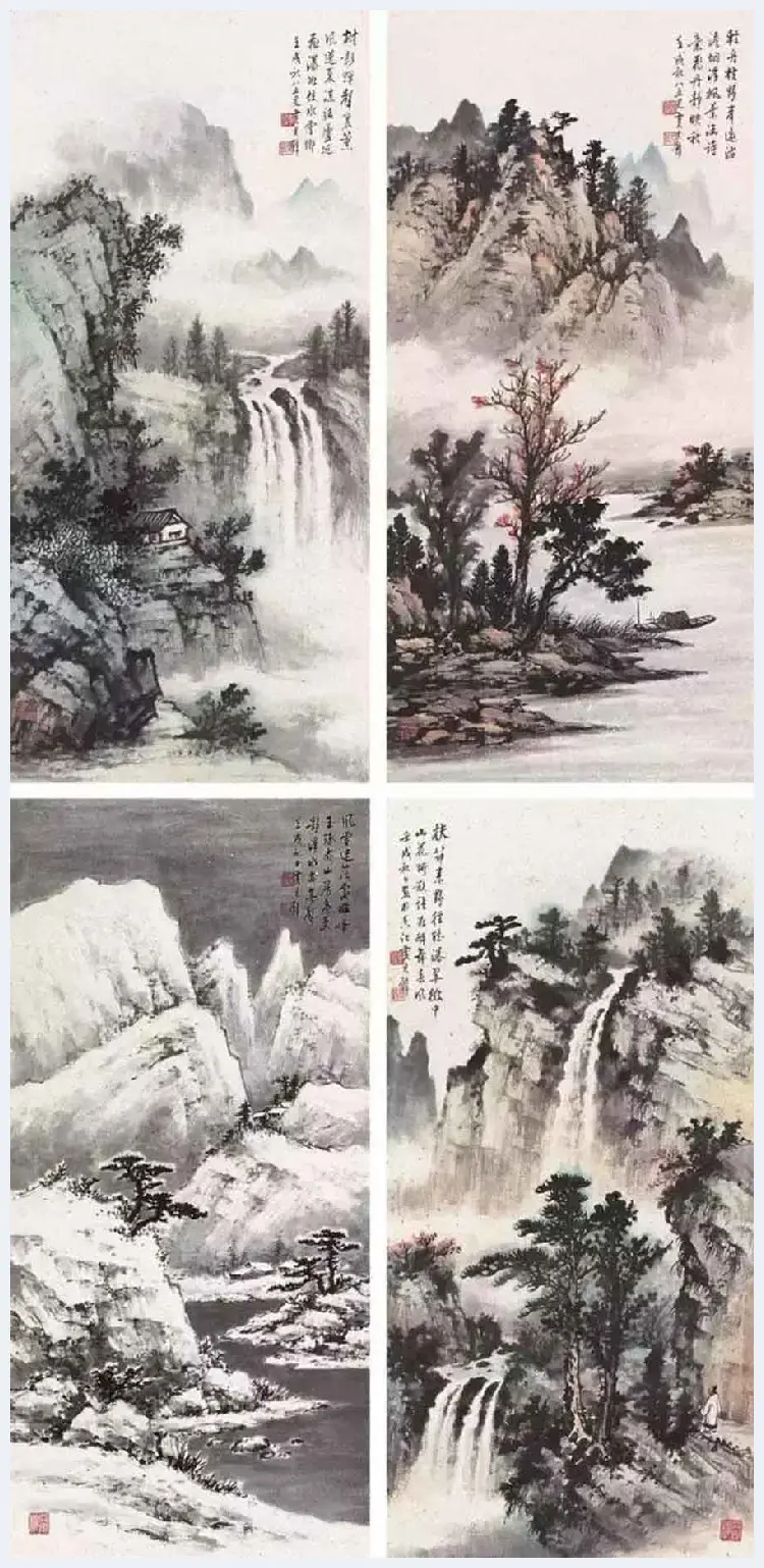 黄君璧山水画欣赏 | 书画知识