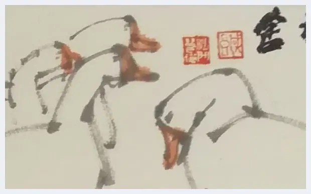 史国良国画作品《搓线图》 | 国画图片