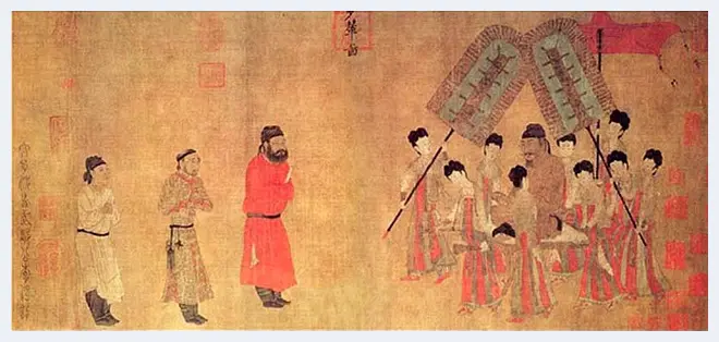 中国十大传世名画之一 阎立本步辇图赏析 | 书画资料