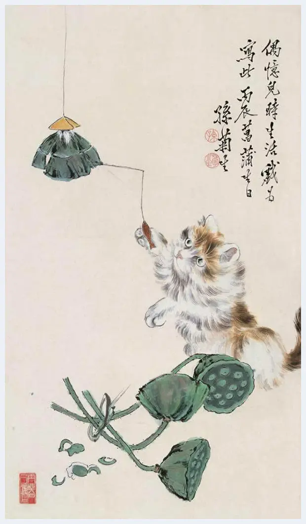 物理老师业余画猫，人称猫王！ | 书画学堂