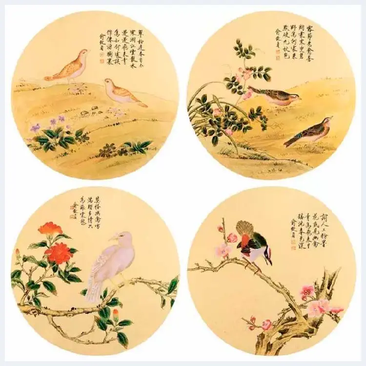 刘力上与俞致贞工笔花鸟画赏析 | 书画常识