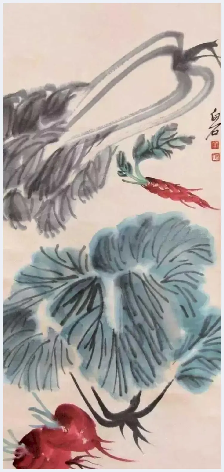 名家笔下的白菜画，百看不厌！ | 书画百科