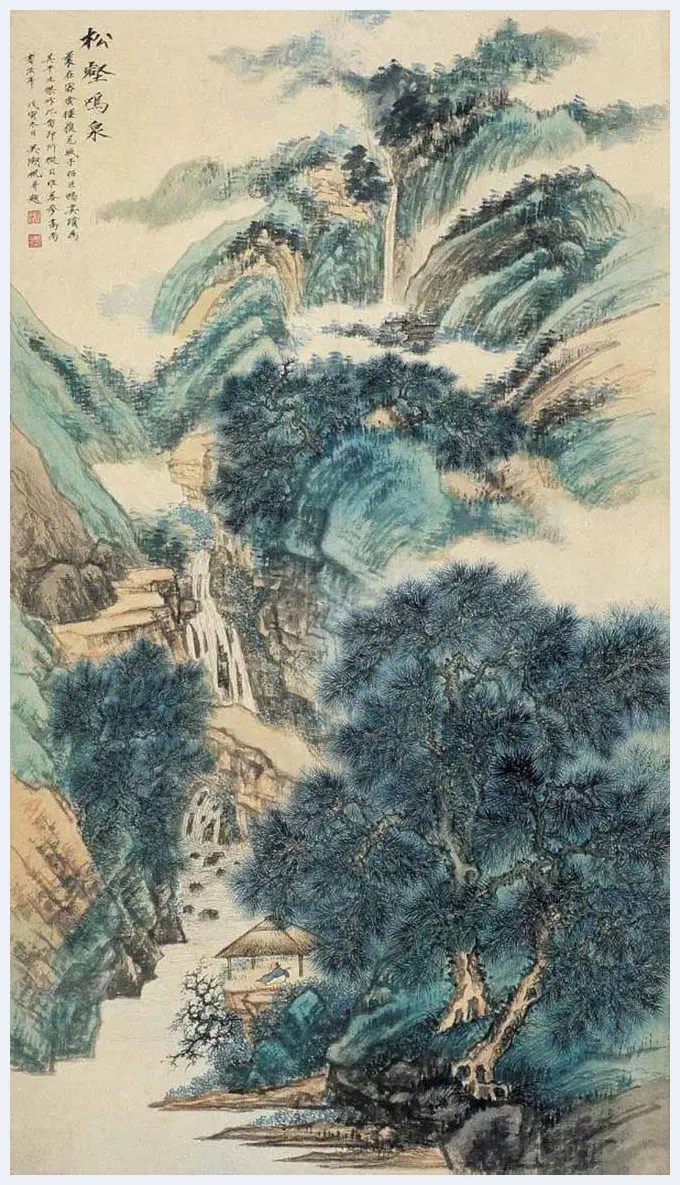 吴湖帆山水画，雅腴灵秀、清韵缜丽 | 书画常识