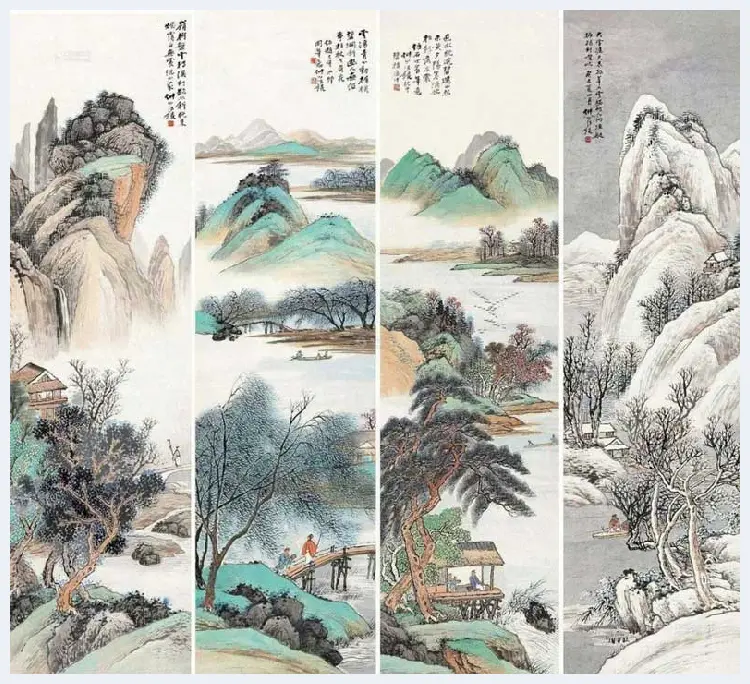 汪琨山水画作品欣赏 | 书画讲解