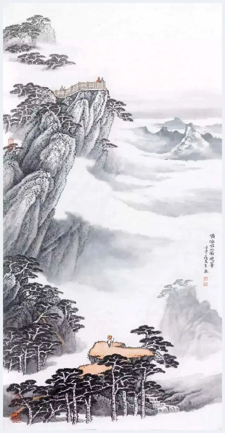 苏春生黄山作品欣赏 | 书画知识