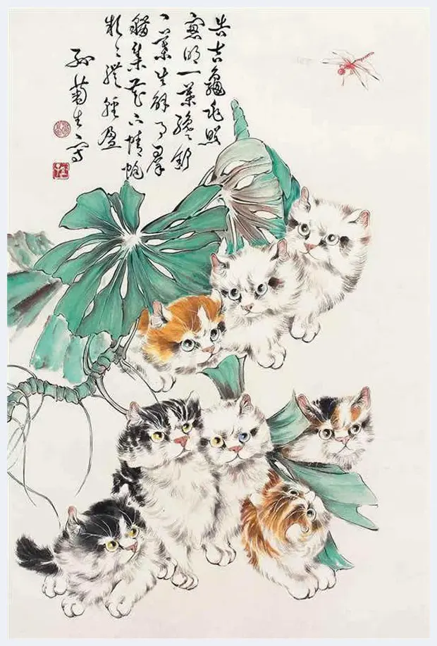 物理老师业余画猫，人称猫王！ | 书画学堂