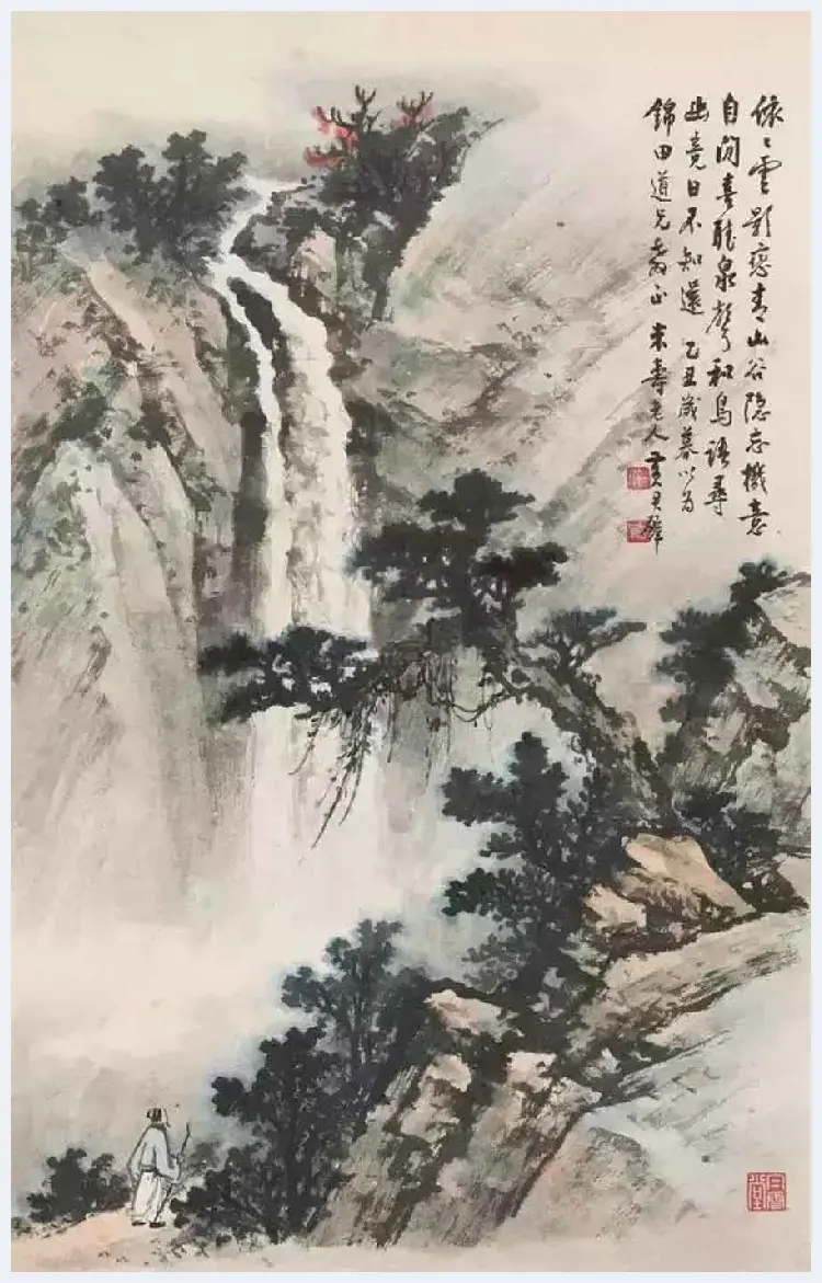 黄君璧山水画欣赏 | 书画知识