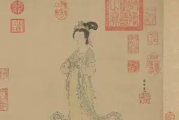 著名国画鉴赏 | 周朗作品《杜秋图》欣赏